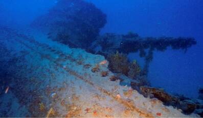 Italian World War Two submarine wreck